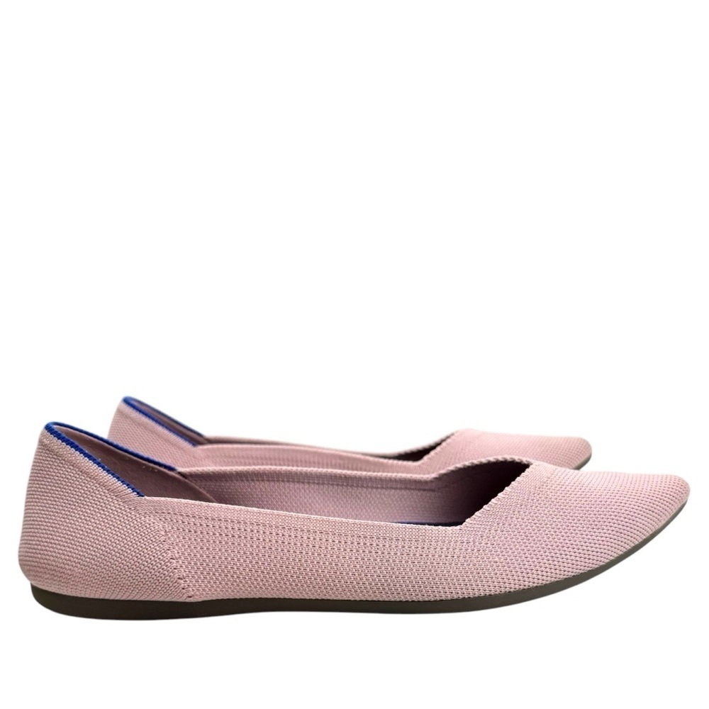 Rothy's The Point Petal Pink Flats Ballet Shoes Women's Casual Size 8.5 Retired - Picture 4 of 16